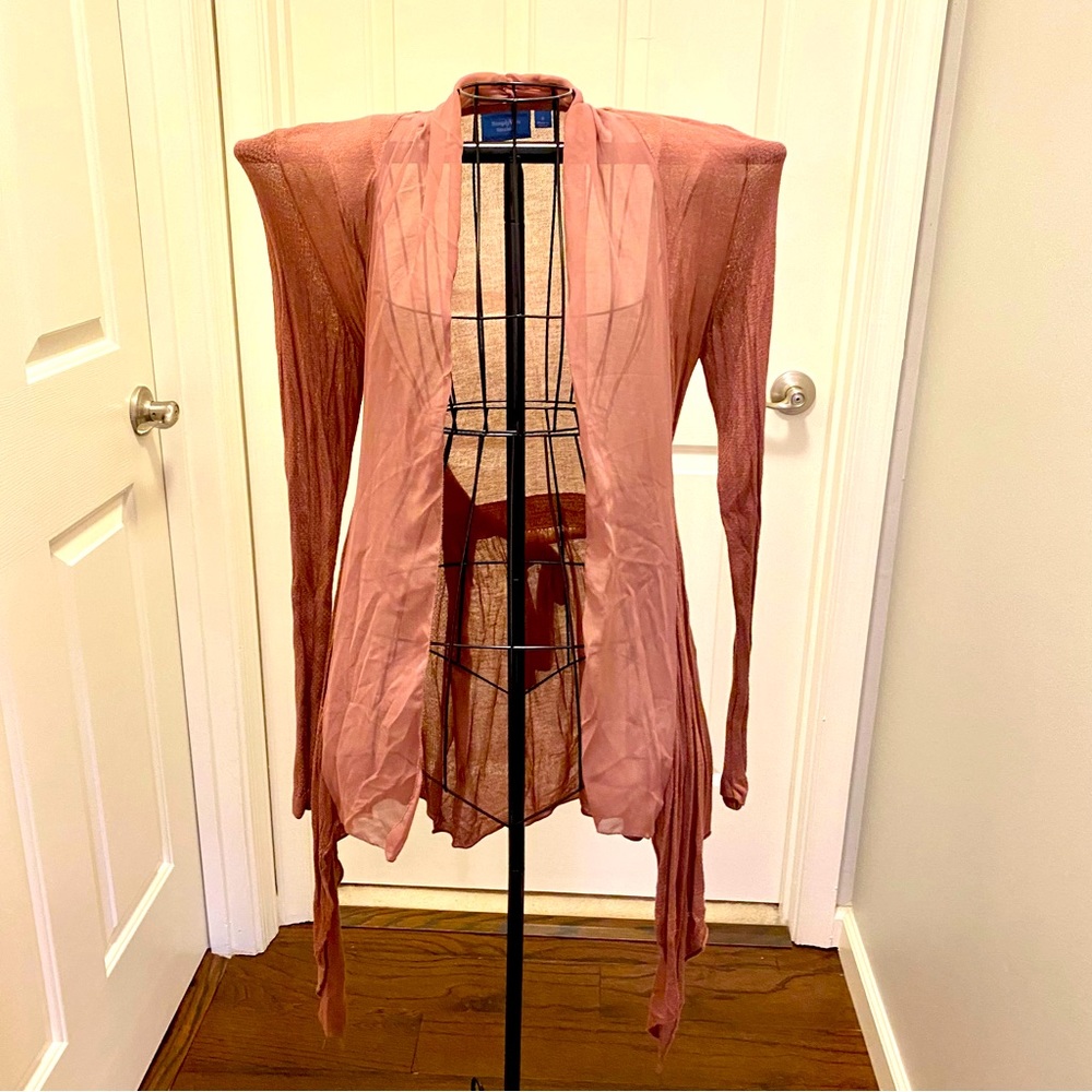 Mixed Media Cardigan